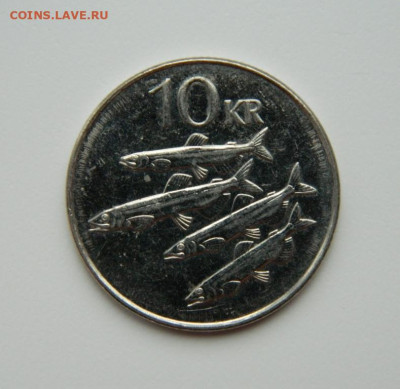 Исландия 10 крон 2008 г. (Фауна) С рубля! до 20.11.23 - DSCN7137.JPG