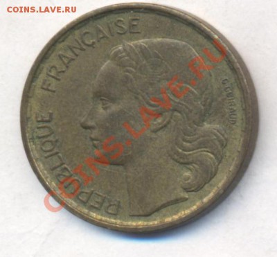Франция 20 франков 1951 г.До 5.01.12 г. 21-00 МСК. - 20 фр 51.1