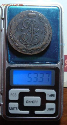 5 копеек 1764 СМ., низкий старт. До 21.11.23.в 22.00 МСК - Д 43 мм.JPG