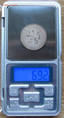Чехословакия, 5 крон 1929,30,31 (3 шт.), до 20.11.23 22-00. - в11