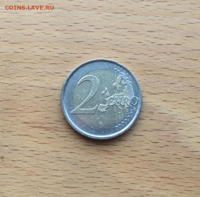 биметалл Испания 2 евро 2009 10 лет монетарной политики ЕС - bimetall_ispanija_2_evro_2009_10_let_monetarnoj_politiki_es_emu_i_vvedenija_evro (1)