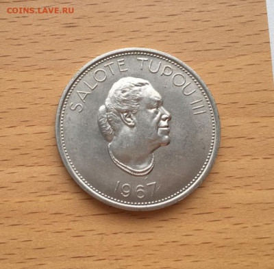 Крона Шайба Тонга 1 паанга 1967 Салоте Тупоу III - krona_shajba_tonga_1_paanga_1967_salote_tupou_iii (2)