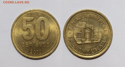 Аргентина 50 сентавос 2010 года - 23.11 - IMG_20231116_193234