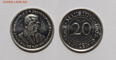 Маврикий 20 центов 2001 года - 23.11 - IMG_20231116_192725