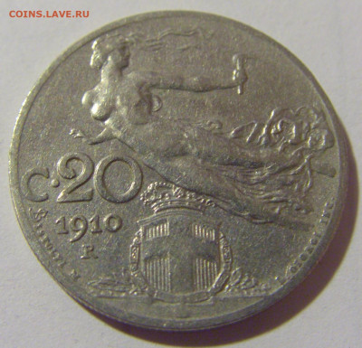 20 чентезимо 1910 Италия №1 25.11.2023 22:00 МСК - CIMG9784.JPG
