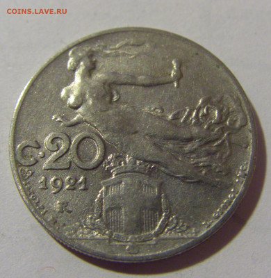 20 чентезимо 1921 Италия №1 25.11.2023 22:00 МСК - CIMG9812.JPG