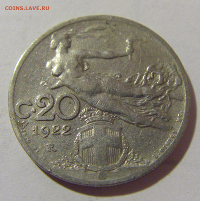 20 чентезимо 1922 Италия №1 25.11.2023 22:00 МСК - CIMG9820.JPG