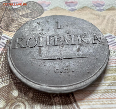 1 копейка 1831 СМ до 21.11.2023 - 758CB819-FA0D-45C3-8395-55ED2946CF49