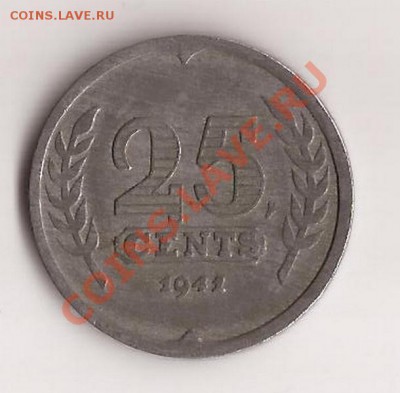 Нидерланды ( цинк ) 25 центов-1941г до 09.01.12 в 22.00 - Scan 83