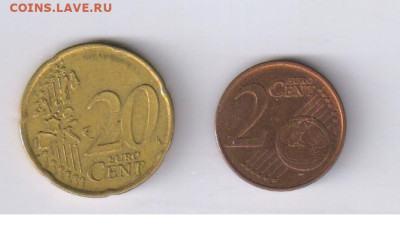 5 иностранных монет(Египет,Бахрейн,Израиль и др) до 22ноября - 22 ЕВРОЦЕНТА071