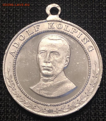 Медаль Adolf Kolping Пруф вроде, алюминий - IMG_9896
