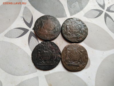 денга сибирь 1768, 4 штуки до 23.11.2023 - 1768 (13)