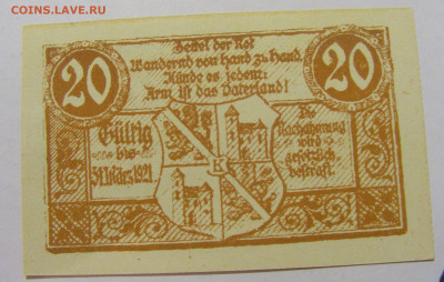 Нотгельд 20 гел 1921 Австрия №1 27.11.23 22:00 М - CIMG7459.JPG