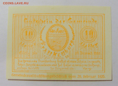 Нотгельд 10 гел 1920 Австрия №1 27.11.23 22:00 М - CIMG7503.JPG