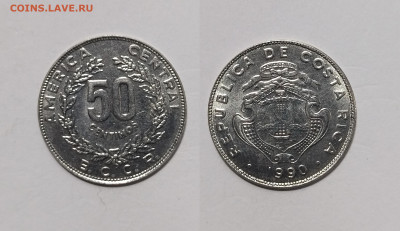 Коста Рика 50 сентимос 1990 года - 26.11 - IMG_20231120_153129