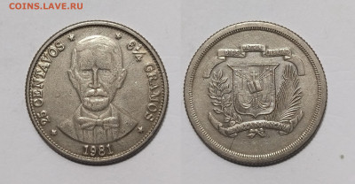 Доминикана 25 сентавос 1981 года - 26.11 - IMG_20231120_153549