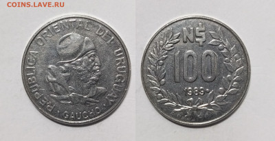 Уругвай 100 новых песо 1989 года - 26.11 - IMG_20231120_154129