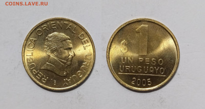 Уругвай 1 песо 2005 года - 26.11 - IMG_20231120_154654