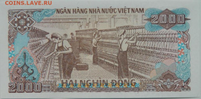 Вьетнам 2000 донгов 1988 г. С рубля! до 27.11.23 - DSCN7243.JPG