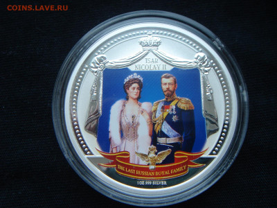 2 доллара Фиджи. 1 Oz Ag999. Proof. Николай II. На оценку. - DSC04782 (Копировать).JPG