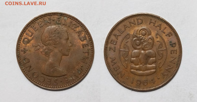 Новая Зеландия пол пенса 1964 года - 26.11 - IMG_20231120_161454