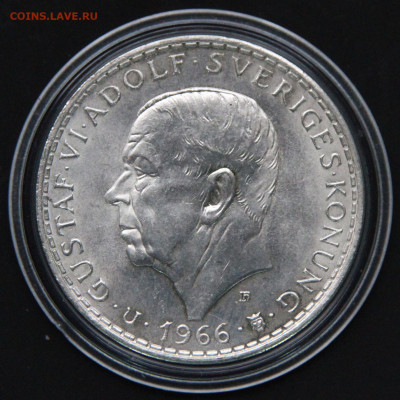 Швеция 5 крон 1966 UNC до 24.11 в 22:10 - Швеция 1966 5 крон_2
