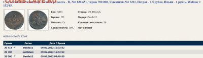 10 копеек 1833 см - 1833.1