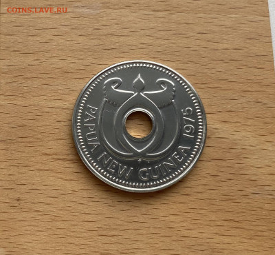Папуа - Новая Гвинея 1 кина 1975 Крокодил BUNC фауна - IMG_3256.JPG