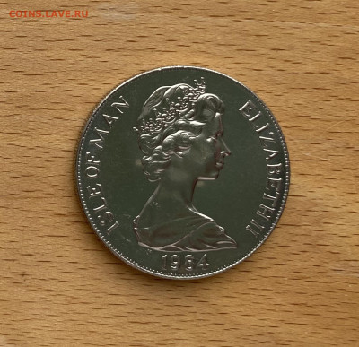 Шайба Остров Мэн 1 крона 1984 Олимпийские Игры Лос-Анджелес - IMG_2896.JPG