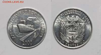 Панама 1 сентаво 200 года корабль - 29.11 - IMG_20231121_180933