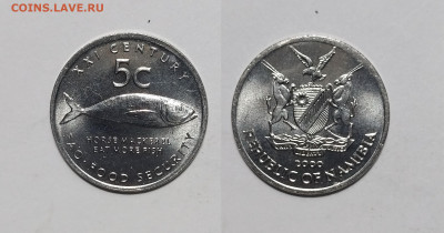 Намибия 5 центов 2000 года ФАО без оборота - 29.11 - IMG_20231121_180126