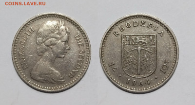 Родезия 1 шиллинг (10 центов) 1964 года - 29.11 - IMG_20231121_180802