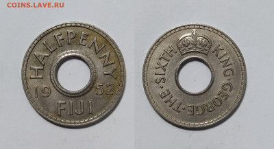 2 пенни 1952 года Георг VI - 29.11 - IMG_20231124_105032