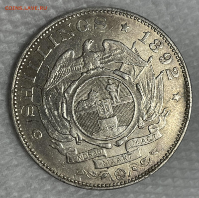 5 шиллингов, 1892 Южно-Африканская Республика - 1906AA02-F1A8-4138-8067-51DA94649D25