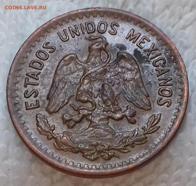 Мексика 1 сентаво 1949 28.11 22:00 мск - Мексика 1 сентаво 1949 20220703_150530