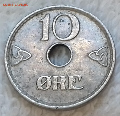 Норвегия 10 эре 1937 28.11 22:00 мск - Норвегия 10 эре 1937 20220629_123438