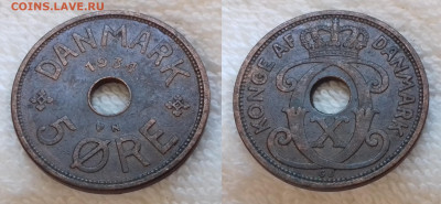 Дания 5 эре 1934 28.11 22:00 мск - Дания 5 эре 1934 20191123_1058