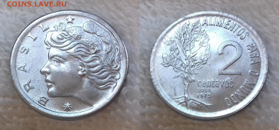 Бразилия 2 сентаво 1975 ФАО 28.11 22:00 мск - Бразилия 2 сентаво 1975 ФАО 20191124_1446