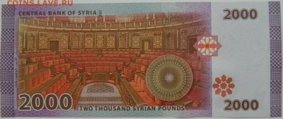 Сирия 2000 фунтов 2021 г. С рубля! до 30.11.23 - DSCN7559.JPG