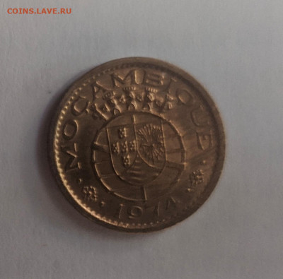 Португальский Мозамбик 20с. 1974г. до 22.00 по МСК 29.11.23 - Португальский мозамбик_1
