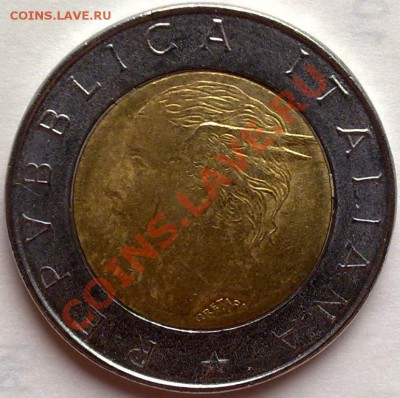 БИМ - Италия 500 лир 1996 Институт статистики 09.01 21.00 - 040120124095