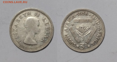 Британская Южная Африка 3 цента 1956 г Елизавета II - 30.11 - IMG_20231122_100834