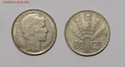 Уругвай 20 сентесимо 1942 года - 30.11 - IMG_20231122_095508