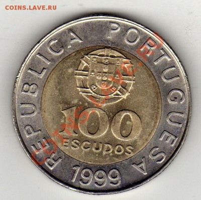 Португалия 100 эскудо 1999 до 10.01.12 в 22.00мск - img805