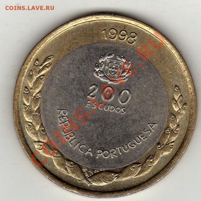 Португалия 200 эскудо 1998 Экспо-98 до 10.01.12 в 22.00мск - img821