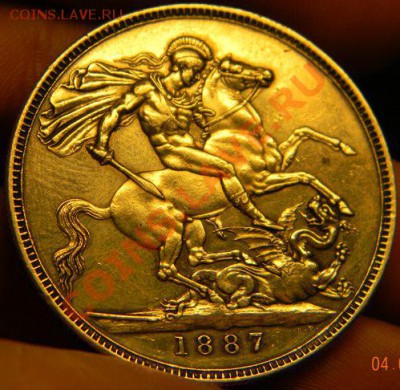 Великобритания Крона 1887 - DSCN1369.JPG
