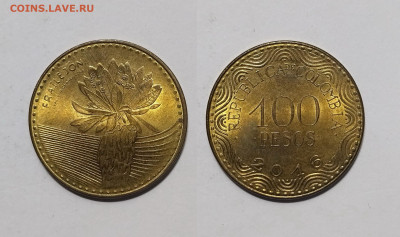 Колумбия 100 песо 2016 года - 3.12 - IMG_20231127_111249