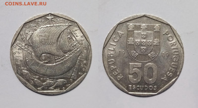 Португалия 50 эскудо 1989 года, корабль - 3.12 - IMG_20231127_170841