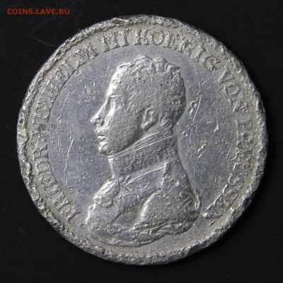 Германия. Пруссия 1 талер 1819 D до 2.12 в 22:10 - Германия Пруссия 1819 1 талер D_2
