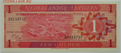Нидерландские Антилы 1 гульден 1970 г. С рубля!  до 05.12.23 - DSCN7664.JPG